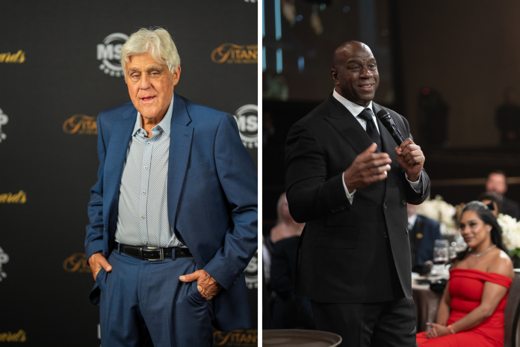 Jay Leno and Magic Johnson MSP Titans Awards 2024
