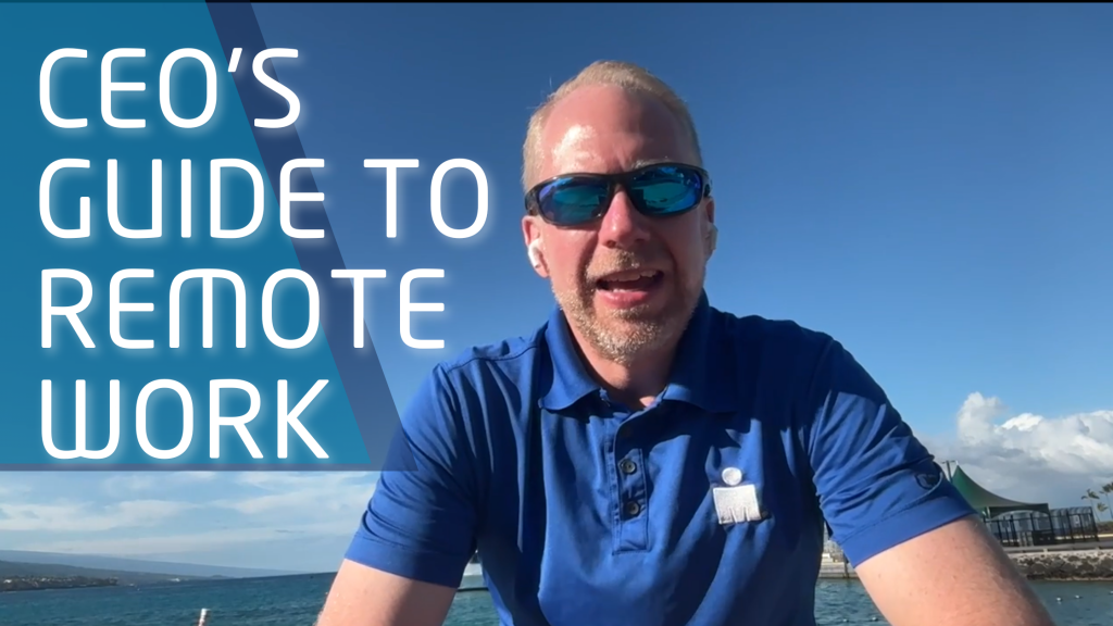 How CEOs Can Work Securely from Anywhere (Even the Beach)