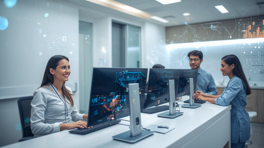 IT support for a 15-person dental practice in Las Vegas with staff using dental software and secure office systems