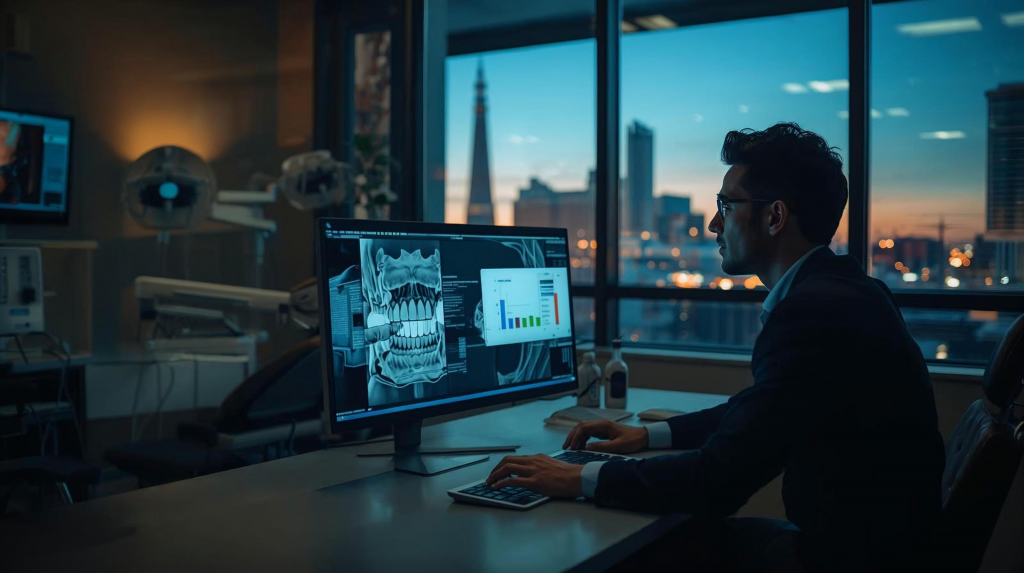 Las Vegas dental practice reviewing digital imaging and annual IT budget planning